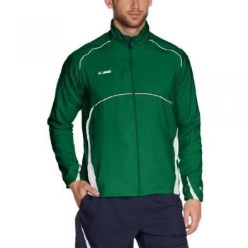 JAKO Präsentationsjacke Passion - Chaleco de fútbol para hombre, color verde / blanco, talla 2XL