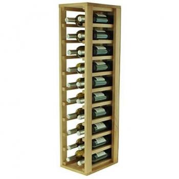 Expovinalia Botellero de Madera, Roble, 24 x 32 x 105 cm