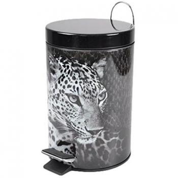 DOUCEUR D'INTERIEUR Trash Día Interior Suavidad 6PSB065 con Metal Negro 3 L