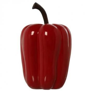 Figura Decorativa Alexandra House Living Rojo Cerámica Pimiento 24 x 23 x 40 cm