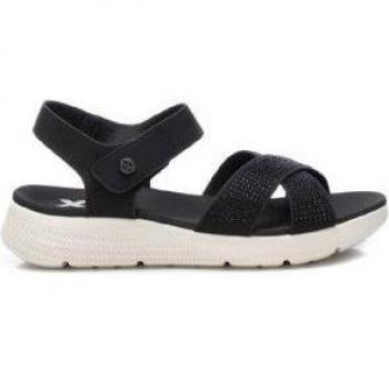 Sandalia de mujer Xti 142709 Negro con cierre adherente