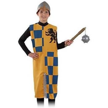 Disfraz o Túnica de Caballero Medieval con León para niño