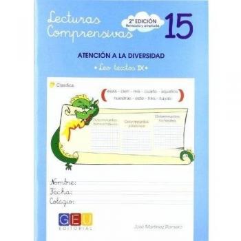 Lecturas comprensivas 15 - MARTINEZ ROMERO, JOSE