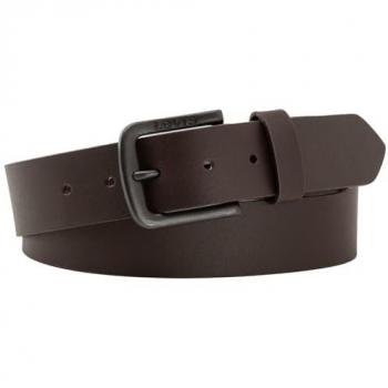 Cinturón de piel marrón Seine Metal para hombre Levi's