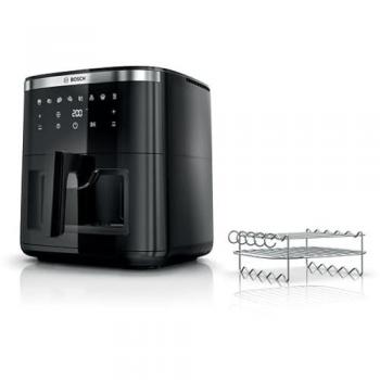 Freidora de Aire Bosch MAF671B1 7,2L 1800W Negra con Ventana Frontal y 7 Programas