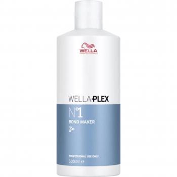 Wella Wellaplex NÂ°1 Bond Maker - Tratamiento para el cabello, 500 ml, refuerza y protege los enlaces de la fibra capilar durante procesos químicos