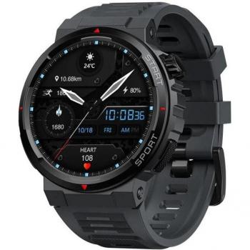 Zeblaze Ares 3 Plus Smartwatch - Black, 1.43'' HD AMOLED Display, Bluetooth Calling, Heart Rate & Sleep Monitoring, 100+ Workout Modes
