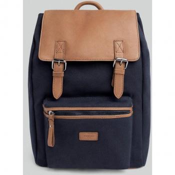 Mochila Oxford marino, marrón Hackett London