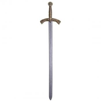 Réplica de Espada Templaria del Siglo XII - 110 cm, Arma Decorativa Sin Filo