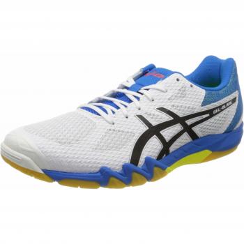 Asics Gel-Blade 7, Zapatos de Squash para Hombre, Blanco