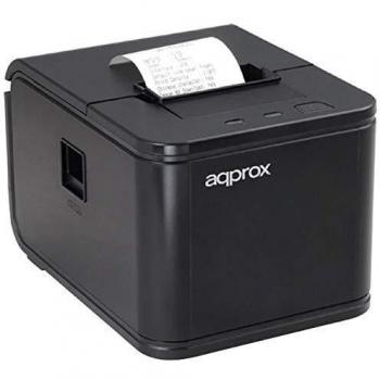 Approx Impresora POS58AU USB AUT. Black Impresora TERMICACON Auto-Corte