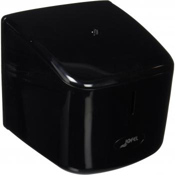 Jofel AE67600 Portarrollos Vertical Dispensación Central, 300 m, Negro