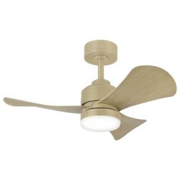 Ventilador de Techo con Luz Romimex Blanco Natural