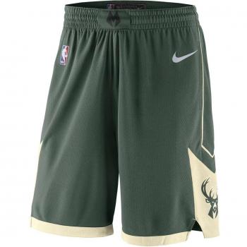 Nike Milwaukee Bucks Men's Basketball Shorts - Brown - Size: Extra Large