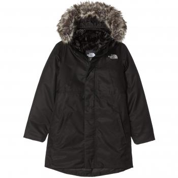 The North Face Arctic Swirl - Chaqueta de plumón para Niñas, Negro