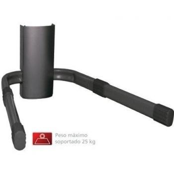 Soporte de Pared Fonestar para DVD TDT de color negro con cubrecables peso máximo soportado 25 Kg
