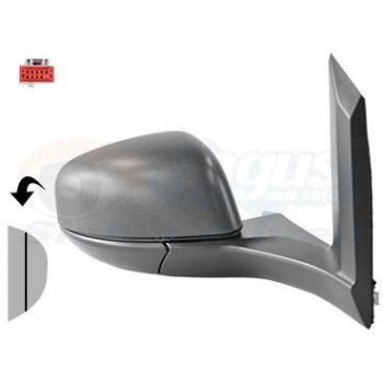 Espejo retrovisor exterior derecho Van Wezel 1930802 negro para Ford