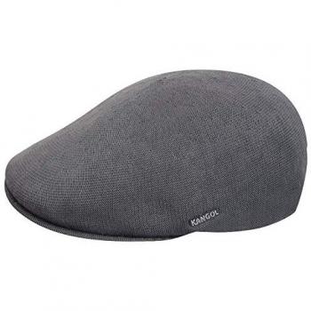 Kangol Bamboo Flat Cap 507 - Unisex - Anthracite - Size L