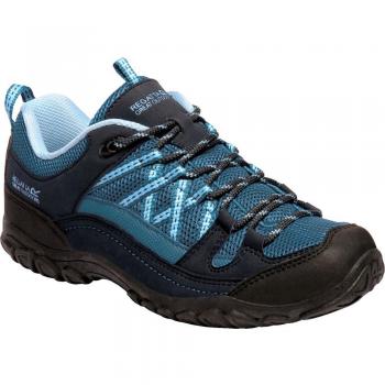 Regatta Lady Edgepoint II Hiking Boot, Zapatillas de Senderismo para Mujer, Azul