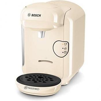 Bosch TAS1407 Tassimo Vivy 2 - Cafetera Multibebidas Automática de Cápsulas, Diseño Compacto, color Vainilla