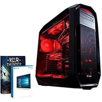 Vibox Limitless 12 3GHz i7-5960X Torre Negro, Rojo - Ordenador de sobremesa