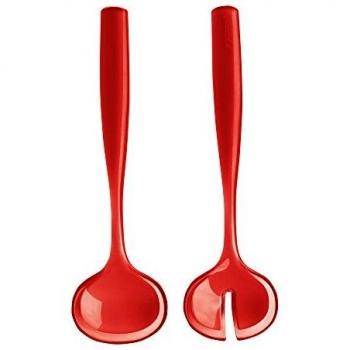 Cubiertos de Ensalada Guzzini Grace 28 cm - Rojo