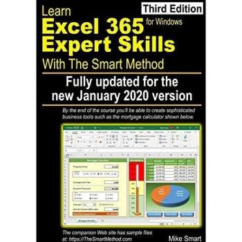 Smart Method Excel 365 Expert Skills Training: Third Edition (Updated for Jan 2020)