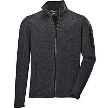 Killtec Kow 136 MN Jckt Chaqueta de Forro Polar con Cuello Alto, Antracita, XXX-Large para Hombre