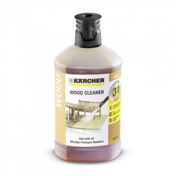 Karcher 3-in-1 Wood Cleaner Plug & Clean Detergent, 1 Litre