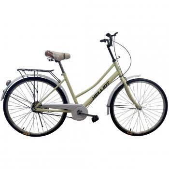 Helliot Bikes Paseo01 Bicicleta de Ciudad, Unisex Adulto, Vainilla, Estándar
