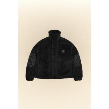 Rains Kofu Fleece Jacket - Black - Male - Large
