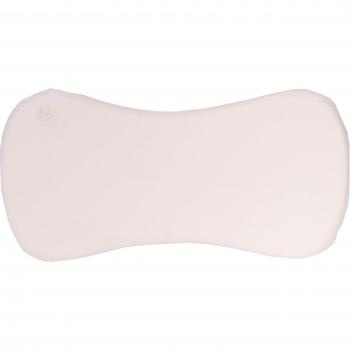 Almohada Ergonómica de Cuna Babyline Piqué Espuma Viscoelástica Rosa