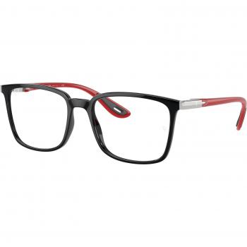 Ray-Ban RX7240M F644 Unisex Eyeglasses Black Size 54 with Blue Light Block Available