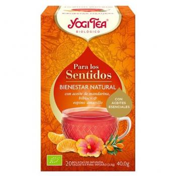 Yogi Tea Para los Sentidos: Bienestar Natural Orgánico, 17 bolsas