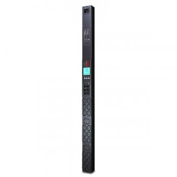 APC Metered Rack PDU AP8858 20A/208V, 16A/230V, (18) C13 & (2) C19 Outlets, 0U Vertical Rackmount Power Distribution Unit