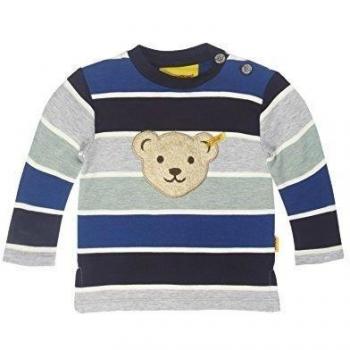 Steiff Sweatshirt 1/1 Arm-Sudadera Bebé-Niños,  
 Mehrfarbig