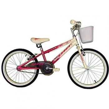 Umit Bicicleta 20 Pulgadas XT20, Unisex niños, Rosa/Blanca
