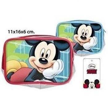 Bolso Neceser PVC Mickey Modelos Surtidos, DISNEY, 11x16x6cm.
