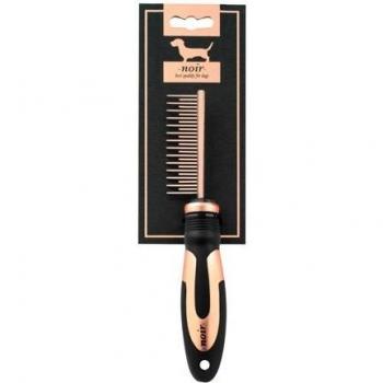 Ebi – Peine para desenredar (Doble, 22,5 x 5 cm), Color Negro