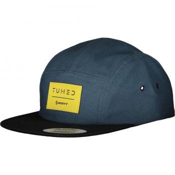 Gorra Scott Tuned 5 Paneles en Verde Aruba y Negro con Estilo Unisex