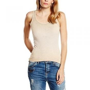 rich&royal NV Crew Top-Tank Top Mujer    Beige