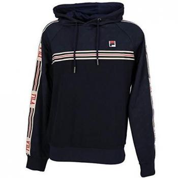 Fila Men's Blue Hoodie Sweatshirt Size S