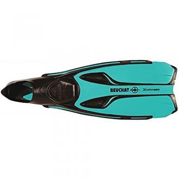 Aletas de Buceo Beuchat X-Voyager Adulto Rojo y Negro
