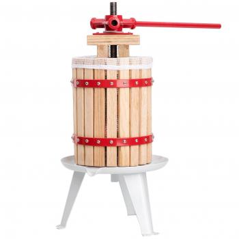 Tectake - Exprimidora mecánica con malla de prensado, fácil de limpiar, ideal para exprimir el zumo de una gran variedad de frutas