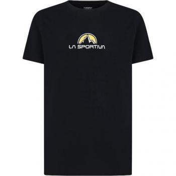 Camiseta de escalada de hombre La Sportiva Brand Tee negra XL
