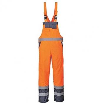 Peto Bicolor de Alta Visibilidad Oxford 300D Clase 2 Naranja/Navy XL