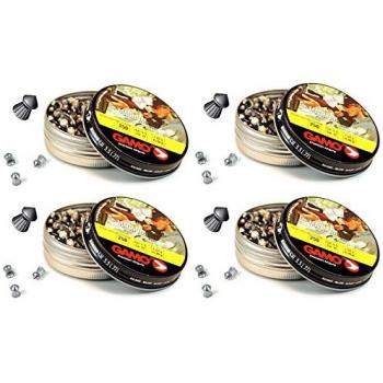 Outletdelocio. 4 latas de 250 perdigones Gamo Magnum de Copa-Punta 5,5mm. Modelo 320225