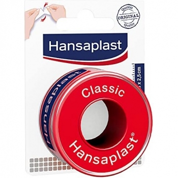 Hansaplast Esparadrapo Classic, 5 m x 2.5 cm - 1 Unidad