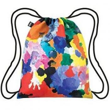 LOQI Museum Ernst Wilhelm Nay Irisches Gedicht Backpack Mochila tipo casual, 44 cm, 10 liters, Multicolor