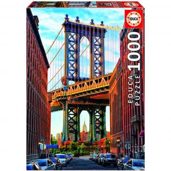 Puzzle Educa 1000 Piezas Puente de Manhattan, Nueva York